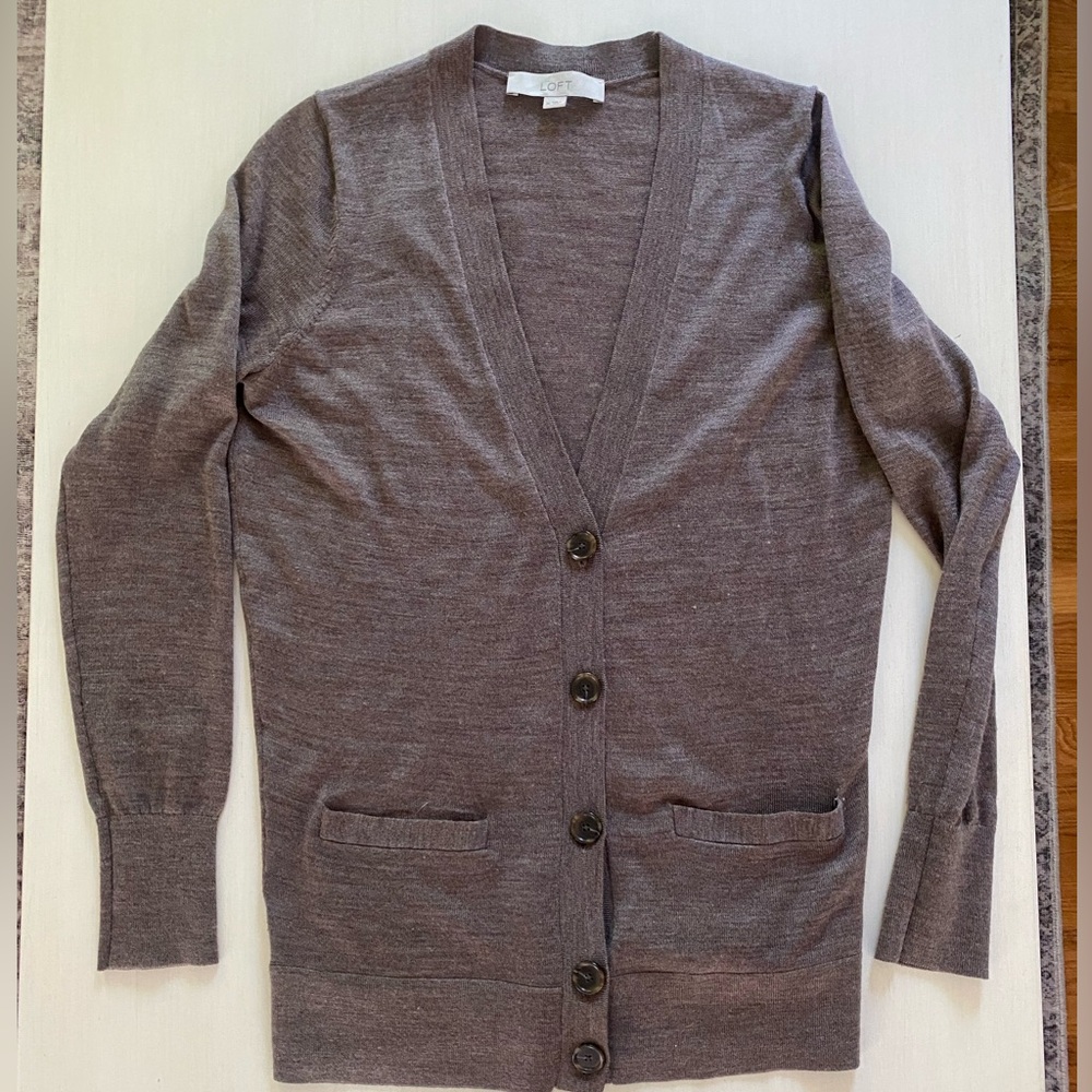 LOFT women’s button-up cardigan